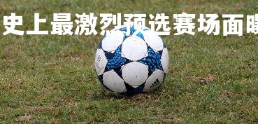 九游会-欧洲足球史上最激烈预选赛场面曝光，欧洲顶级足球比赛